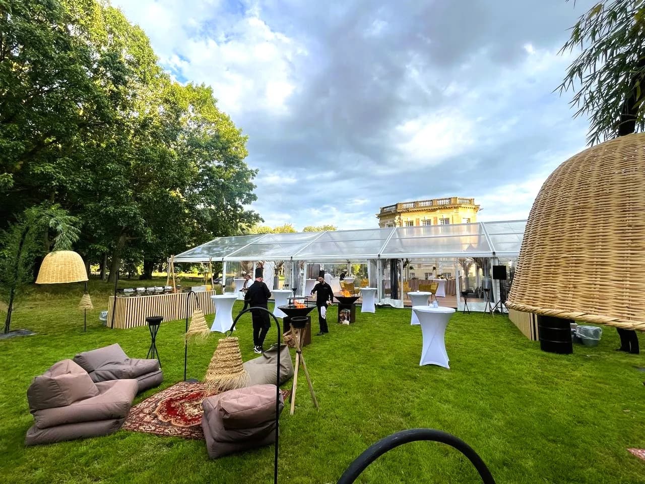 Braséro Chateau De Belbeuf