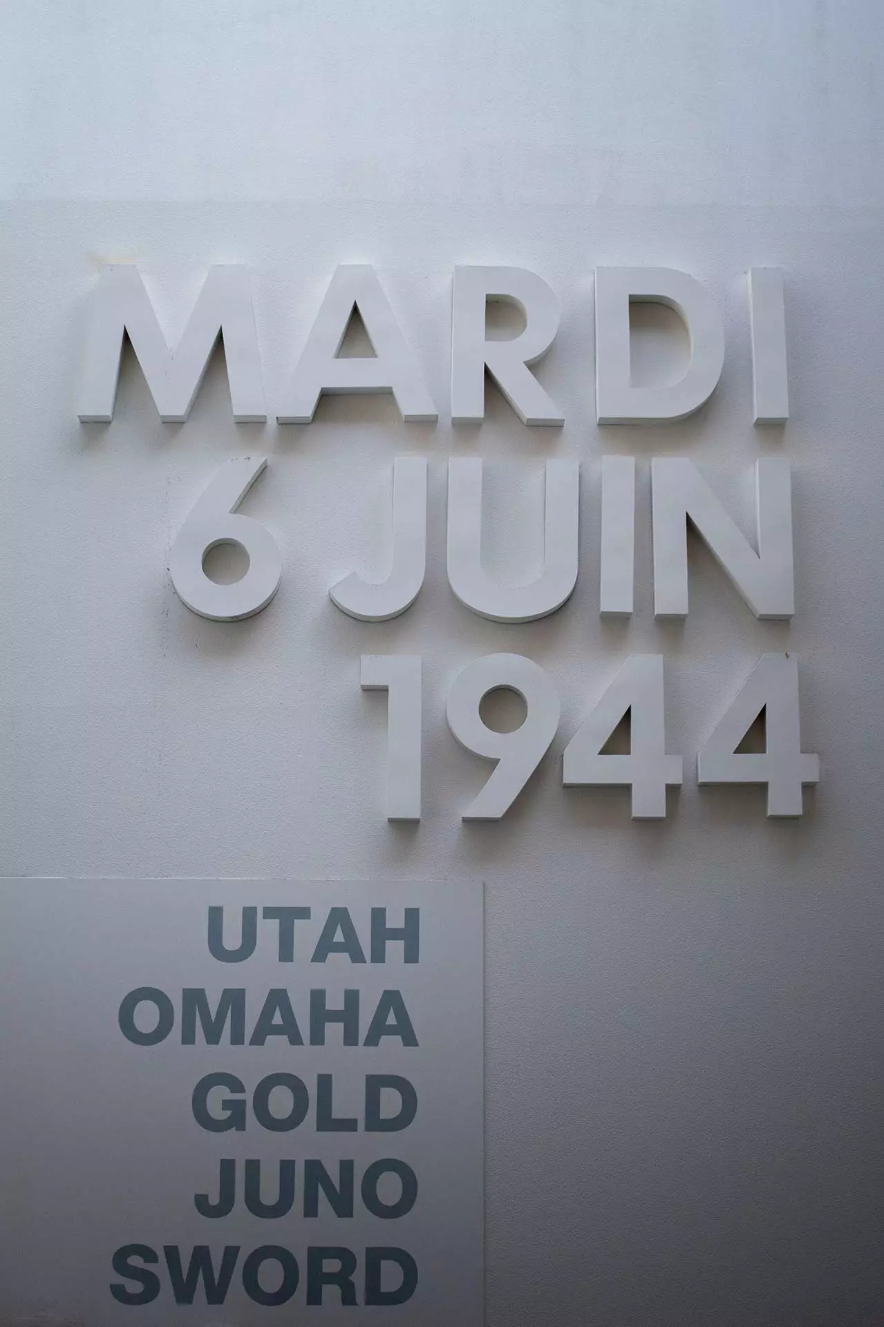 Panneau Date Débarquement